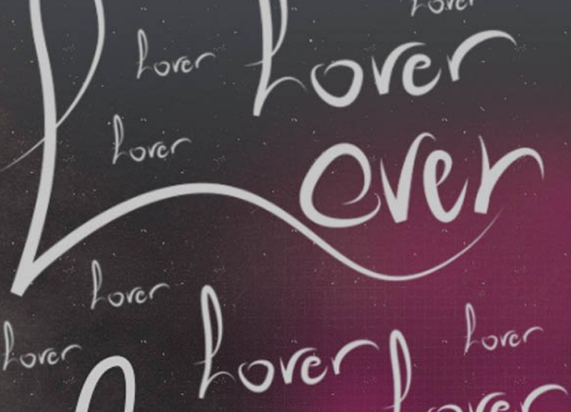LOVE字体笔刷