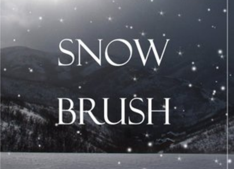 下雪效果和雪点笔刷