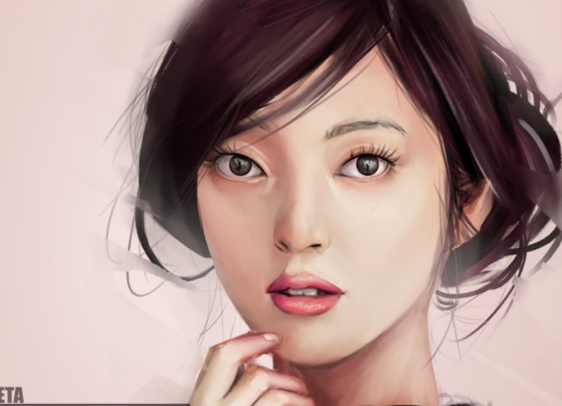 唯美的CG人物绘画专用笔刷