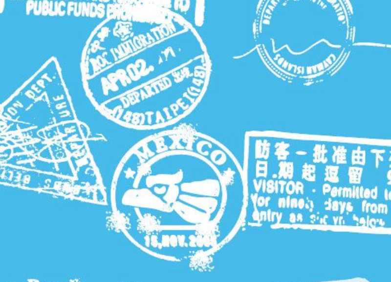 圆形和方形效果邮戳笔刷