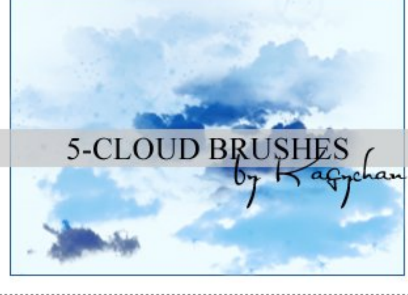 天空云彩乌云笔刷