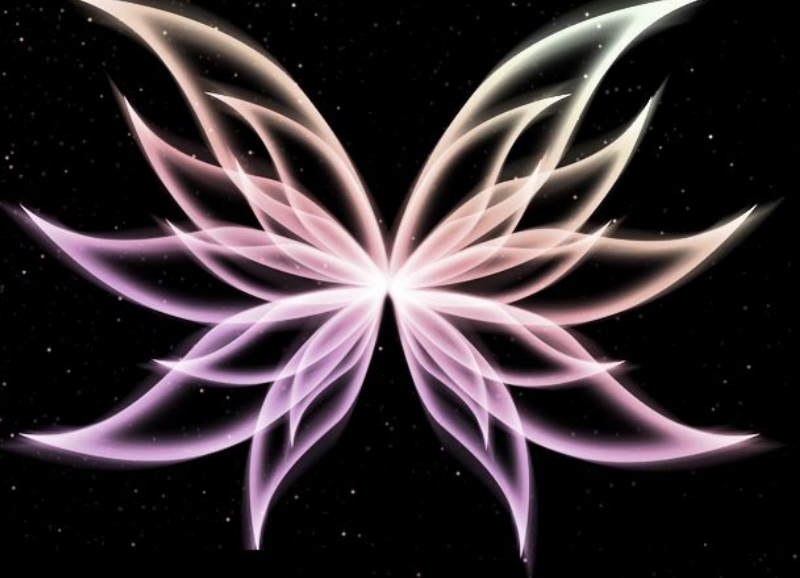 梦幻光影翅膀效果笔刷