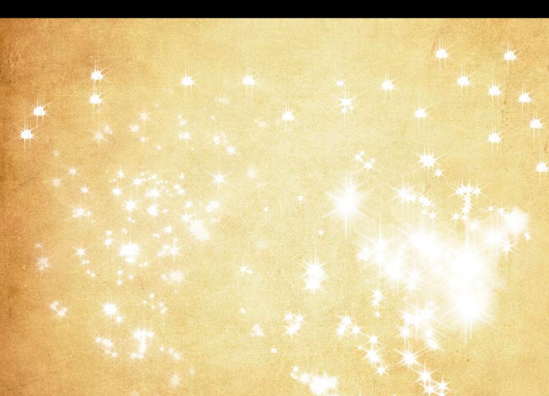 梦幻星光背景装饰PS笔刷