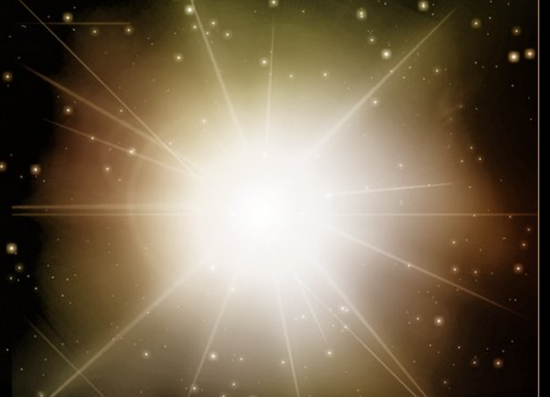 梦幻的放射光线效果笔刷