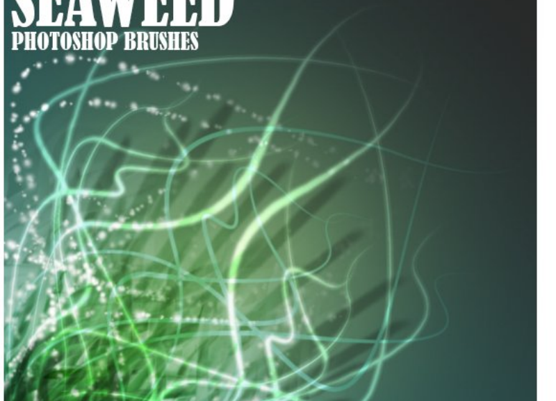 梦幻绚丽的光线设计笔刷