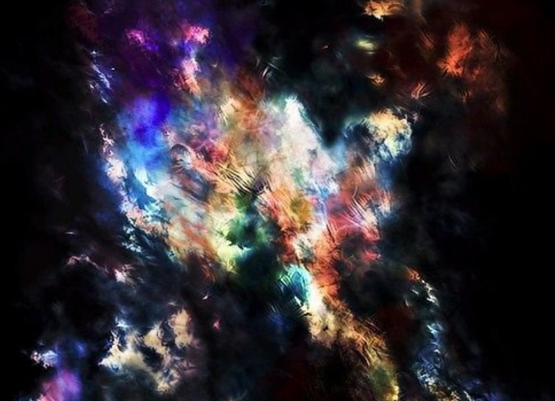 炫彩星空背景效果PS笔刷