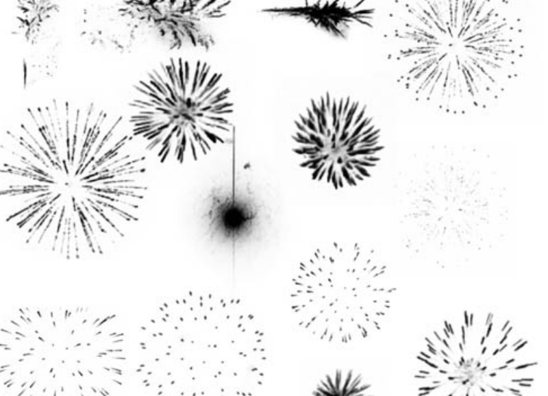 烟花笔刷02