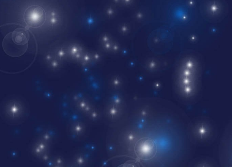 绚丽的闪烁星光效果笔刷