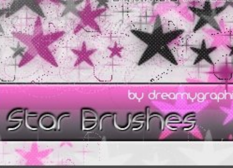 装饰涂鸦星星笔刷