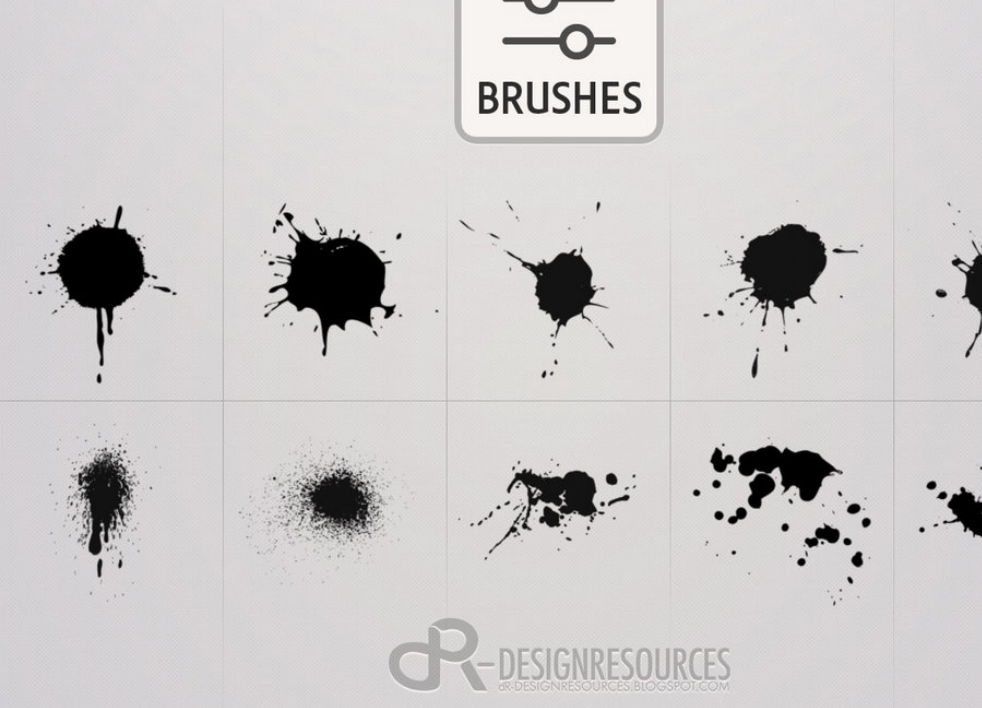 专业92种涂鸦线条装饰PS笔刷 - 包含高品质92种涂鸦线条装饰样式，兼容Photoshop全版本-25虚拟网