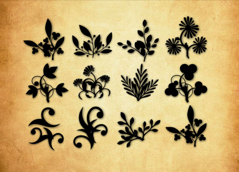 精选颓废的液体喷溅和流淌效果PS笔刷 - 高品质颓废的液体喷溅和流淌效果资源，提升设计优质度-25虚拟网