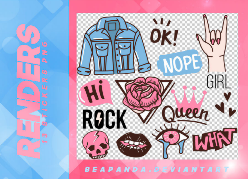 15款卡通服装和POP字体PS笔刷 - 高效15款卡通服装和POP字体设计工具,节省80%手动绘制时间-25虚拟网