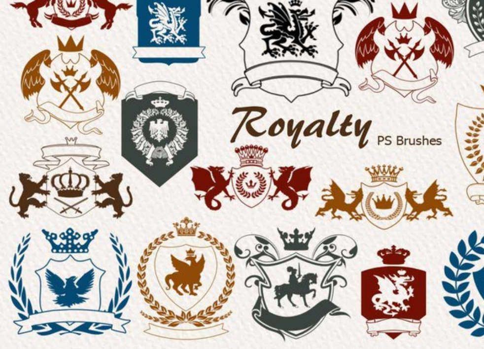 植物叶子PS笔刷 - 专业植物叶子设计素材，适配Photoshop各类创作场景-25虚拟网