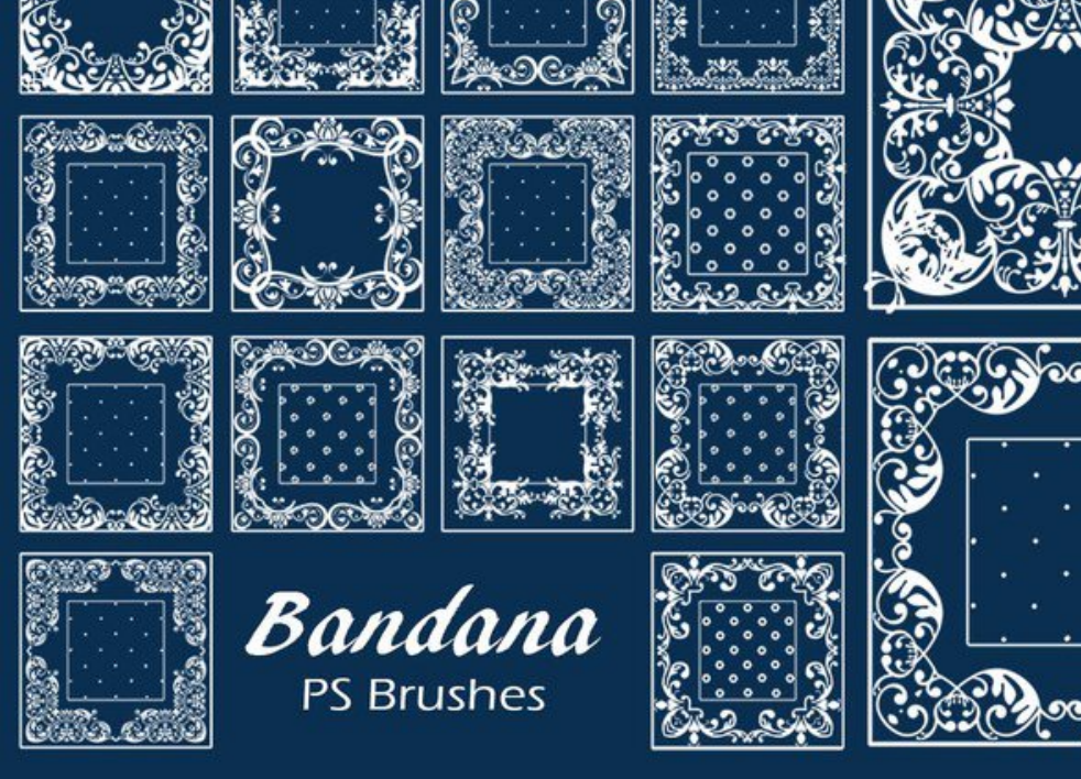 优质20款矢量风格书本PS笔刷下载 - 增强20款矢量风格书本设计效率，新手也能轻松上手-25虚拟网