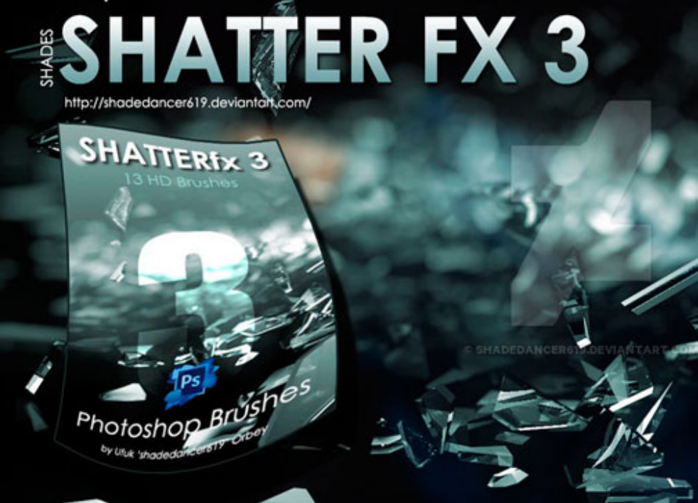 43款高清晰闪电装饰PS笔刷 - 专业43款高清晰闪电装饰设计素材，适配Photoshop各类创作场景-25虚拟网