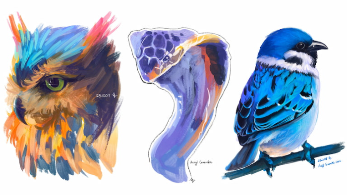 图片[15]-Procreate 丙烯水粉颜料笔刷包 写实风格丙烯质感与色彩创作数字工具-25虚拟网