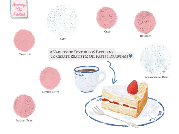 图片[4]-Procreate顺滑油画棒笔刷套装 22支笔刷7张画布 数字绘画创作工具包-25虚拟网