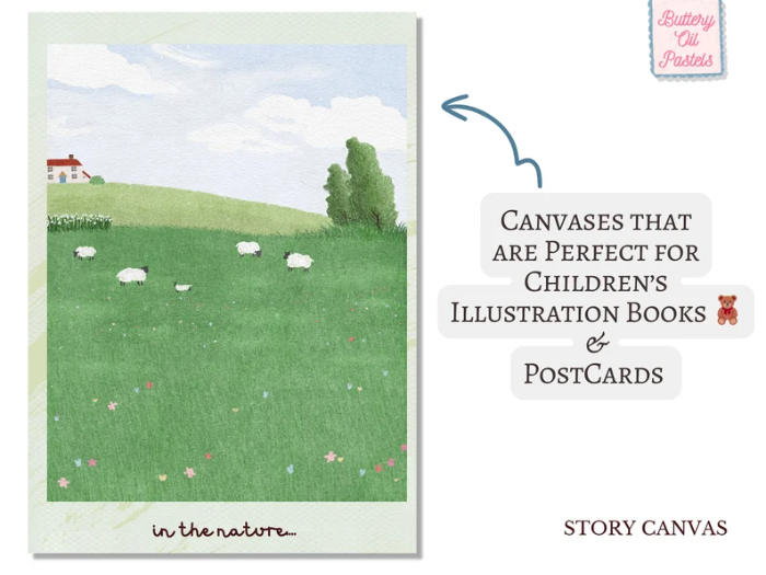 图片[7]-Procreate顺滑油画棒笔刷套装 22支笔刷7张画布 数字绘画创作工具包-25虚拟网