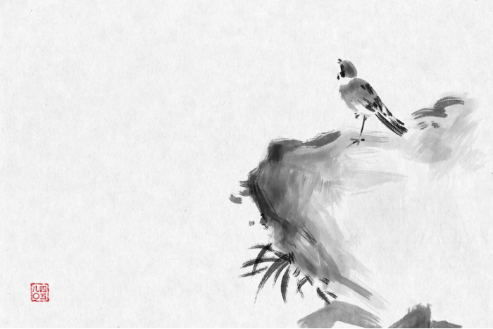 图片[9]-Procreate 墨刷套装 16种墨刷+4种纸纹理 适配水墨风格插画与书法创作-25虚拟网