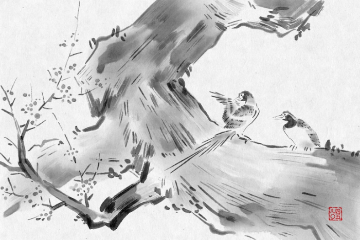 图片[10]-Procreate 墨刷套装 16种墨刷+4种纸纹理 适配水墨风格插画与书法创作-25虚拟网