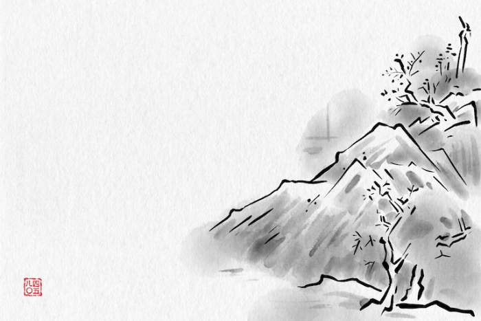 图片[11]-Procreate 墨刷套装 16种墨刷+4种纸纹理 适配水墨风格插画与书法创作-25虚拟网