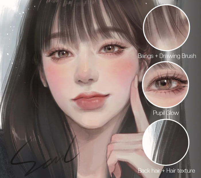 图片[8]-Procreate 质感人像笔刷套装 多维度质感表现 适配人像与细节创作-25虚拟网