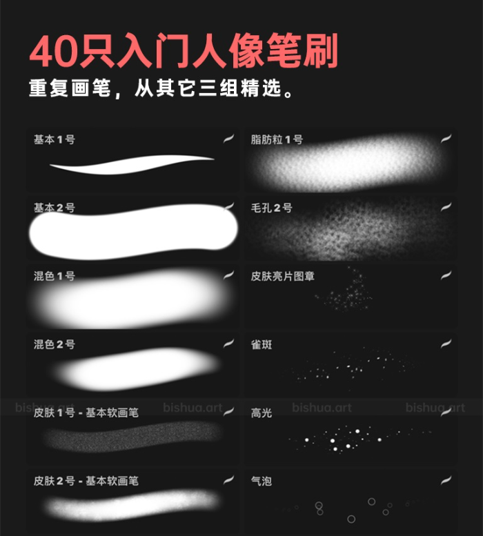 图片[14]-Procreate Laura H. Rubin终极人像笔刷套装 写实风格肌肤毛发与质感创作数字工具-25虚拟网