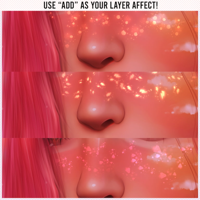 图片[2]-Procreate Taozipie皮肤细节2.0版笔刷组 梦幻风格雀斑发光与纹理表现数字工具-25虚拟网