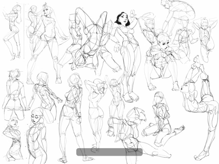 图片[4]-ErgoJosh Procreate草图画笔套装 24支升级笔刷 助力人物速写与创意素描-25虚拟网