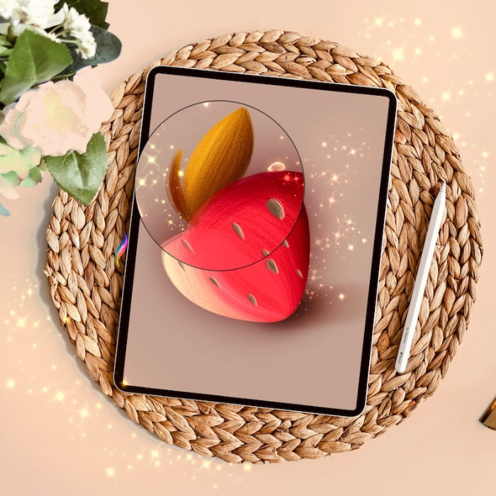 图片[10]-Procreate童趣复古铅笔蜡笔套装 8支特色画笔+4个色卡 助力可爱风与复古质感插画创作-25虚拟网