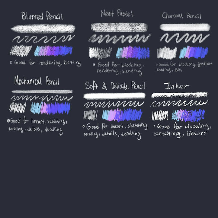 图片[4]-Feast Procreate铅笔套装全套 20支多类型笔刷 助力质感素描与多元风格创作-25虚拟网
