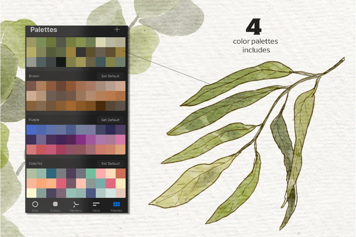 图片[3]-Procreate水彩&铅笔笔刷套装 14支双质感笔刷 适配清新插画与细腻素描-25虚拟网