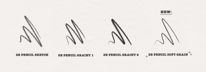图片[2]-Procreate 2B铅笔柔软颗粒画笔 复刻传统铅笔质感 适配角色草稿与轮廓表现-25虚拟网