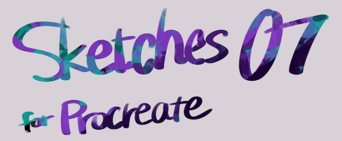 图片[4]-Procreate草稿和涂鸦笔刷套装 4支风格化笔刷 适配草图涂鸦与书法表现-25虚拟网