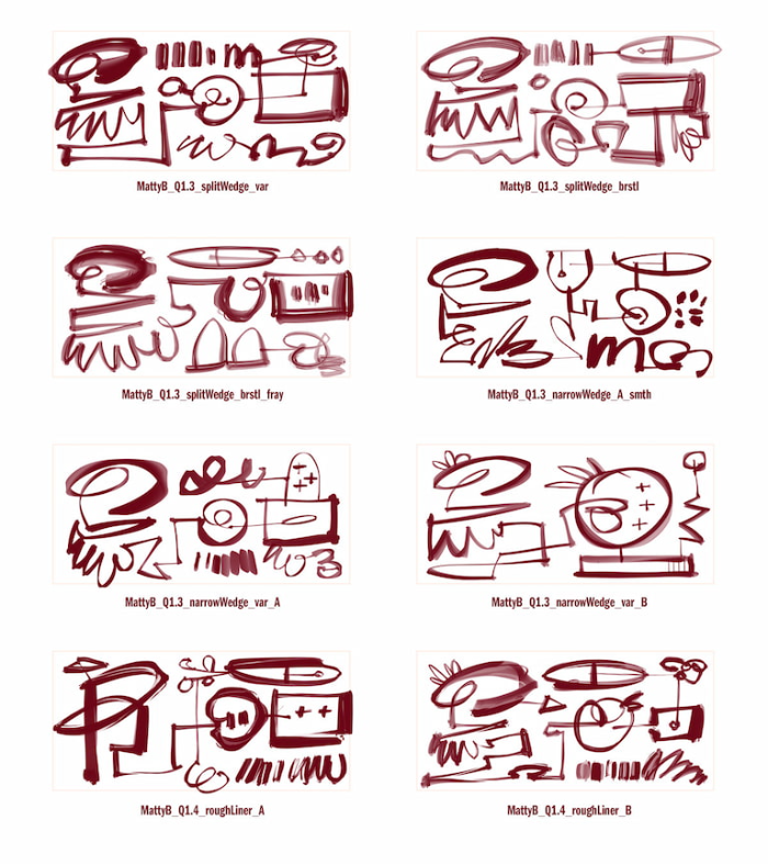 图片[12]-Procreate素描鹅毛笔轻墨水笔刷 风格化线条笔刷 适配创意素描与质感表现-25虚拟网