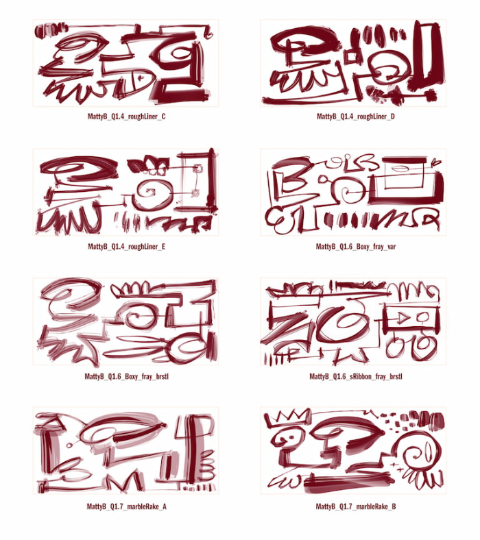 图片[13]-Procreate素描鹅毛笔轻墨水笔刷 风格化线条笔刷 适配创意素描与质感表现-25虚拟网