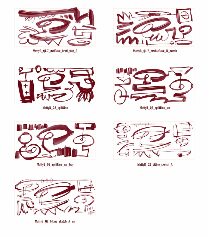 图片[15]-Procreate素描鹅毛笔轻墨水笔刷 风格化线条笔刷 适配创意素描与质感表现-25虚拟网