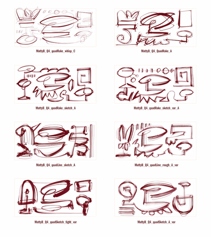 图片[19]-Procreate素描鹅毛笔轻墨水笔刷 风格化线条笔刷 适配创意素描与质感表现-25虚拟网