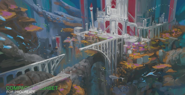 图片[2]-Procreate CG快速绘图和素描笔刷 多风格质感笔刷 适配科幻概念与快速表现-25虚拟网