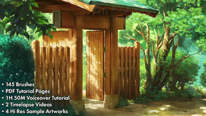 图片[6]-Procreate吉卜力风笔刷组2 宫崎骏风格数字绘画资源包-25虚拟网