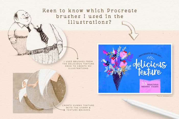 图片[9]-Procreate 149款卡通人物角色辅助线笔刷与动画人像绘画练习表 卡通风格人物创作与绘画练习数字工具-25虚拟网