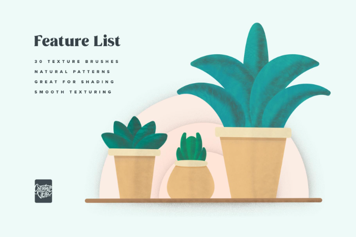 图片[2]-Procreate 自然阴影和纹理笔刷套装 综合风格阴影与自然纹理创作数字工具-25虚拟网