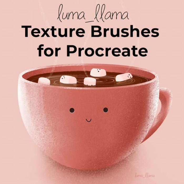 Procreate 绘画高光和阴影纹理笔刷套装 综合风格质感与细节创作数字工具-25虚拟网