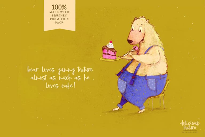 图片[12]-Procreate 美味食物纹理笔刷套装 综合风格美食纹理与背景创作数字工具-25虚拟网