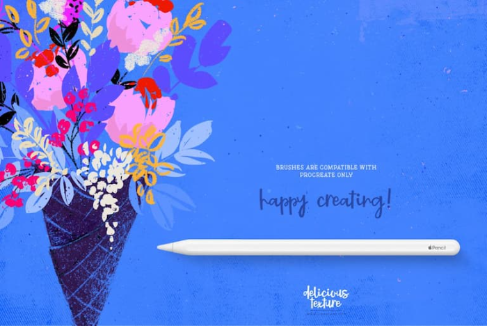 图片[14]-Procreate 美味食物纹理笔刷套装 综合风格美食纹理与背景创作数字工具-25虚拟网