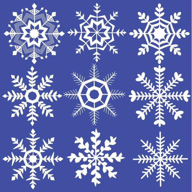 图片[3]-Procreate手绘雪花印章笔刷套装 冬季雪景与结晶特效创作数字工具-25虚拟网