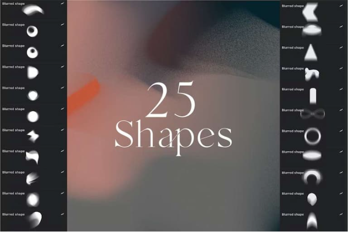 图片[2]-Procreate噪点颗粒渐变图章笔刷套装 抽象复古风格纹理与结构创作数字工具-25虚拟网