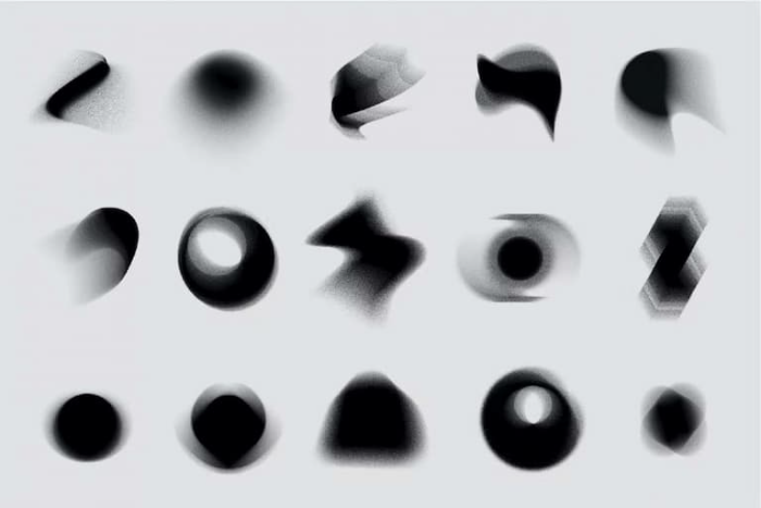 图片[4]-Procreate噪点颗粒渐变图章笔刷套装 抽象复古风格纹理与结构创作数字工具-25虚拟网