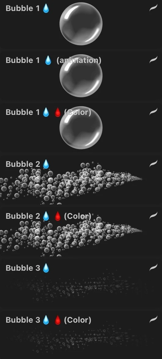 图片[3]-Procreate bybaobab动漫风水泡笔刷套装 水下世界气泡与水泡群创作数字工具-25虚拟网
