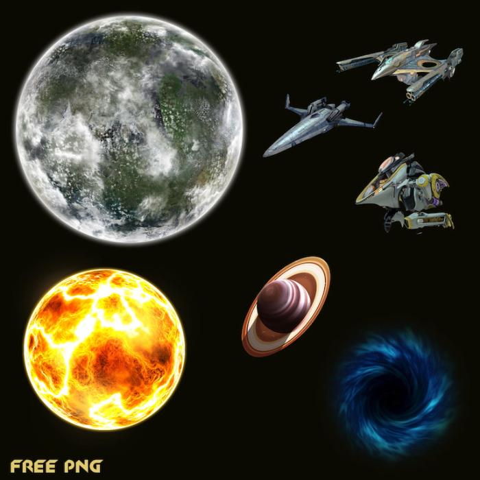 图片[3]-Procreate 银河系笔刷套装 太空风格星体、飞船与银河特效创作数字工具-25虚拟网